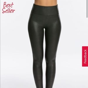 Spanx Faux Leather Leggings